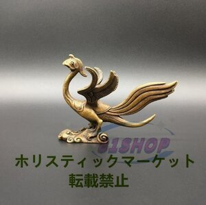 新入荷★極上品★朱雀★銅製★装飾品★工芸品★風水★置物