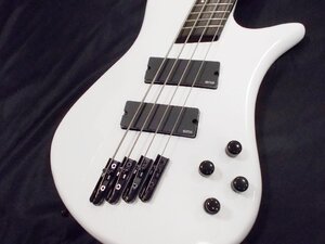 ★展示新品・アウトレット・本州送込★Spector NS Dimension HP 4 White Sparkle Gloss スペクター NSディメンション 4弦ベース