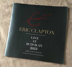 エリッククラプトン LIVE AT BUDOKAN 武道館 2023 パンフレット ＋おまけ 2016　検索：ERIC CLAPTON 写真集 パンフ EP LP CD DVD