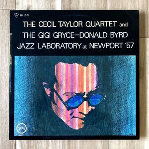 【US盤/LP】The Cecil Taylor Quartet And The Gigi Gryce-Donald Byrd Jazz Laboratory / At Newport 