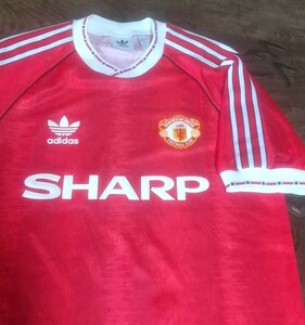 値下げ交渉 マンチェスターユナイテッド 90-91-92型 復刻 adidas originals 検/1990 1991 MANCHESTER UNITED SHARP BRYAN ROBSON GIGGS Y2K