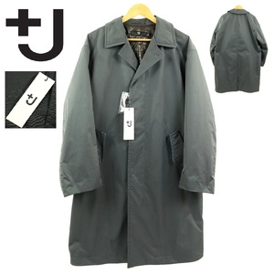 【B2542】【新品】+J UNIQLO×JIL SANDER プラスジェイ ユニクロ ジルサンダー パデッドオーバーサイズステンカラーコート サイズM