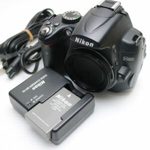 美品 Nikon D5000 ブラック ボディ 即日発送 Nikon デジタル一眼 本体 あすつく 土日祝発送OK