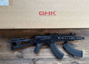 実物調整済GHK AKS74U GBB ARMACON MAGPULカスタムMAGPUL P-MAG GEN M3タイプ 50連ガスマガジン付属 AK VFC マルイ