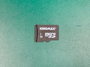 KINGMAX キングマックス microSDカード 1GB 1枚 フォーマット済み 動作確認済みジャンク品