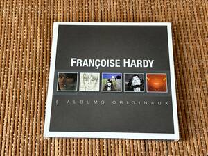 Francoise Hardy/5 Albums Originaux 中古CD 5枚組 フランソワーズ・アルディ 紙ジャケ 紙ジャケット Comment te dire adieu soleil 