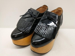 Vivienne Westwood ロッキンホース ゴルフ ドレスシューズ パンプス 厚底 エナメル レディース Size 4 ブラック イングランド製