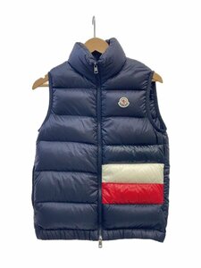 MONCLER◆SOVEX/ソベックス/ダウンベスト/0/ナイロン/NVY/無地/E20914381085