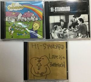 CD3枚まとめて◆HI-STANDARD セット★送料185円！making the road+Growing Up+Love is a Battlefield