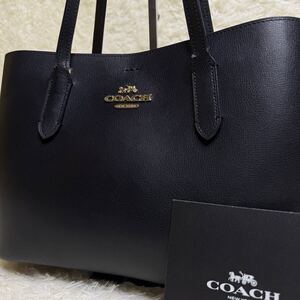 1円【入手困難】10万円 コーチ COACH トートバッグ ビジネスバッグ ブリーフケース A4 2way レザー ブラック　黒　メンズ レディース 