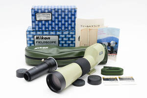 【美品】ニコン Nikon FIELDSCOPE D=60P + 800mm F13.3 フィールドスコープ+接眼レンズ【元箱付き・付属品多数】 ♯A4102A9203HCE4