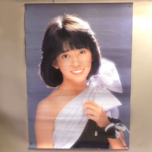 1980年代 当時物 ビクター 松本伊代 ポスター ( 古い 昔の ビンテージ 昭和レトロ 80年代 アイドル グッズ 雑貨 写真 