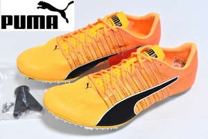 【送料無料】新品 PUMA エヴォスピード トーキョー ブラッシュ 4 27cm 376998-01 短距離用 陸上スパイク 東京