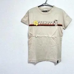 新品未使用品　PEANUTS プリントTシャツ　ベージュ　M　綿１００％