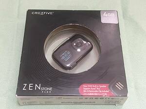 【匿名送料無料】新品即決 CREATIVE クリエイティブ ZEN STONE PLUS 4GB ZN-STPK4G-BK★ブラック