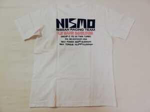 新品 未使用 ニスモ NISMO 旧ロゴ Tシャツ★Z32 フェアレディZ★Fairlady Z★BNR32 BCNR33 BNR34 R35 スカイライン SKYLINE GT-R 旧車 当時