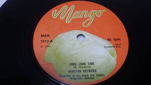 7inch winston heywood long long time dub レゲエ ダブ ska スカ reggae org vintage ビンテージ オリジナル盤 jamaica ジャマイカ old 