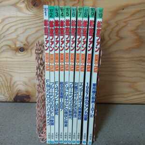 航空ファン　10冊まとめて　1987年1〜10月　10冊セット　K-2