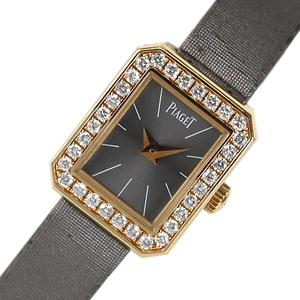 ピアジェ PIAGET ミニプロトコール P10691 K18ゴールド 腕時計 レディース 中古