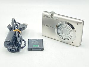 ★送料無料★Nikon COOLPIX S3000 ピュアシルバー コンパクトデジタルカメラ コンデジ デジカメ ニコン 0712R6A