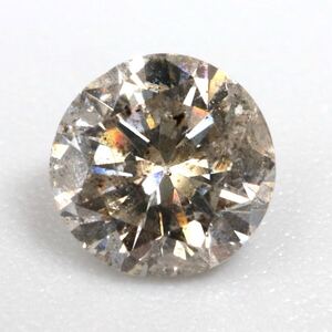 1円〜!!☆天然ダイヤモンド0.74ct☆d 約5.54×5.64mm ルース 裸石 diamond 宝石 ジュエリー jewelry ED7/ED7 w4え6