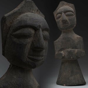 JK922 時代 木彫民間仏 高19.2cm 重114g・木彫人物像・神像・木雕人物像