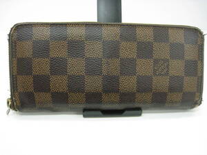 ◆LOUIS VUITTON◆ ルイ・ヴィトン ダミエ ポルトフォイユクレマンス スリーズ N60534 CA3155