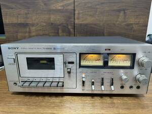 【通電確認済】SONY STEREO CASSETTE DECK TC-4300SD ソニー カセットデッキ オーディオ機器 