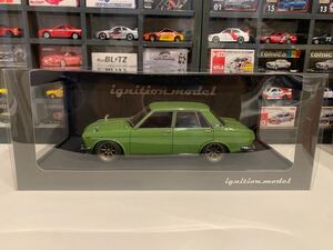 イグニッションモデル 1/18 ダットサン ブルーバード 510 sss 4ドア ig615 日産 ignition model