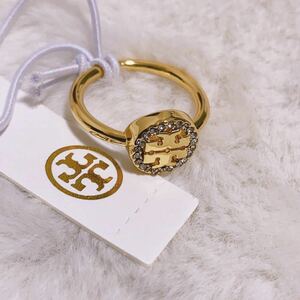 新品未使用　TB037-20 US7 Tory Burch トリーバーチ リング　キラー　ゴールド