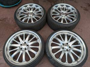 ★高級　WALD　深リム　フィン　WALD レクサス LS460 LS600 LS500 BMW ７シリーズ　9J 10.5J　広島　PCD120★　