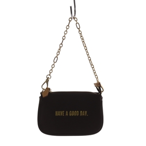 グッドグリーフ GOOD GRIEF Cellular phone Bag ミニハンドバッグ ポーチ レザー 茶 ブラウン /AK10 レディース