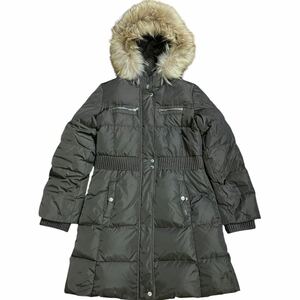 美品 Max Mara SPORT MAX CODE ファー付 W-ZIP ダウンコート サイズ42 ファー取り外し可能