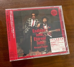 （新品）鈴木雅之★キヨサク（MONGOL800）コラボ CDシングル 限定盤／Endless love, Eternal love、カップリングは「小さな恋のうた」