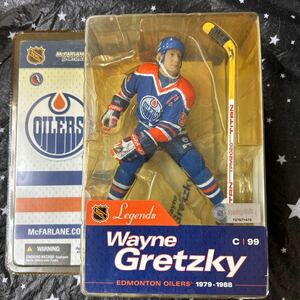 McFarlane 2004 Wayne Gretzky Oilers Blue Legends Series 1 