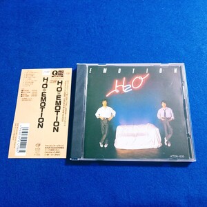 [美品 帯付!!] H2O / EMOTION アルバム CD 全10曲 エイチツーオー 赤塩正樹 中沢堅司 想い出がいっぱい/10%の雨予報 名曲 【同梱可能】