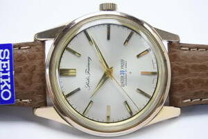 お洒落逸品☆1960年代頃 SEIKO Fairway ２１石 手巻紳士腕時計 純正ベルト 稀少モデル