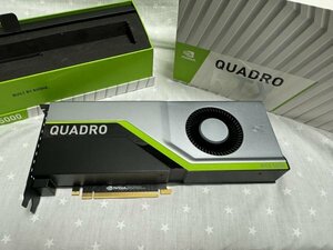 愛知より即納 PNY NVIDIA Quadro RTX 5000 16GB GDDR6 PCIe 3.0 GPU リテール版 国内ELSA版と同等