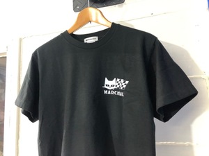 No.89004 One Point Flag 黒 L サイズ 正規品 マーシャル SEV MARCHAL Tシャツ 検）Marshall シビエ CIBIE ロゴ Y ポロ U ネック グッズ