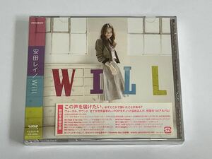 安田レイ Will CD＋DVD 初回生産限定盤 新品未開封