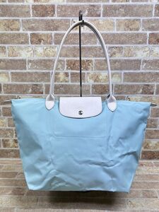 LONGCHAMP ロンシャン×サラ モリス 2014 限定コラボ トートバッグ 【3040y2】