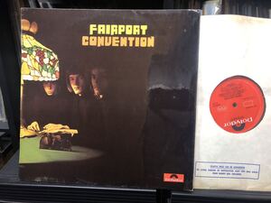 ブリット Folk プログレ Org! LP 〓 Fairport Convention s/t’68英国polydor 原盤 〓* サンディ・デニー * フェアポート * マト1 * UK初版