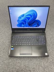 動作良品 iiyama NH55DD ゲーミングノートPC /i7-10750H /32GBメモリ/SSD 256GB/RTX 2060(管理09212)