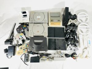 ゲーム機色々まとめ売り PS2/64/PS1/SFC/Wii/DS各周辺機器 nintendo sony