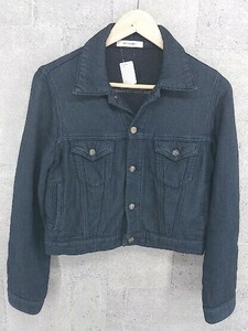 ◇ MOUSSY マウジー 長袖 ジャケット サイズF ネイビー レディース