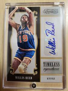 49枚限定 サイン 2012 -13 Panini Timeless Treasures WILLIS REED Auto (#/49) / ウィリス リード Autograph 