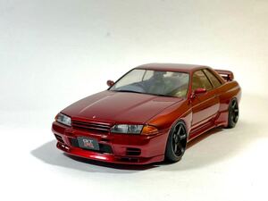 TAMIYA 1/24 NISSAN SKYLINE GT-R（R32）塗装済み完成品　タミヤ　ニッサン　スカイライン　田宮　日産