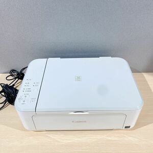 ●Canon キャノン PIXUS MG3630 プリンター スキャナー 複合機 ホワイト 付属品コードのみ ジャンク品 通電のみ可能