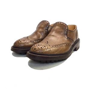 Tricker’s トリッカーズ × ジャーナルスタンダード 別注 ウイングチップ ドレスシューズ 革靴 スリッポン シューツリー付き 6.5 メンズ 