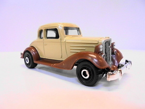 ルース品 MATCHBOX 1934 シェビー マスタークーペ ミニカー マッチボックス シボレー クラシック